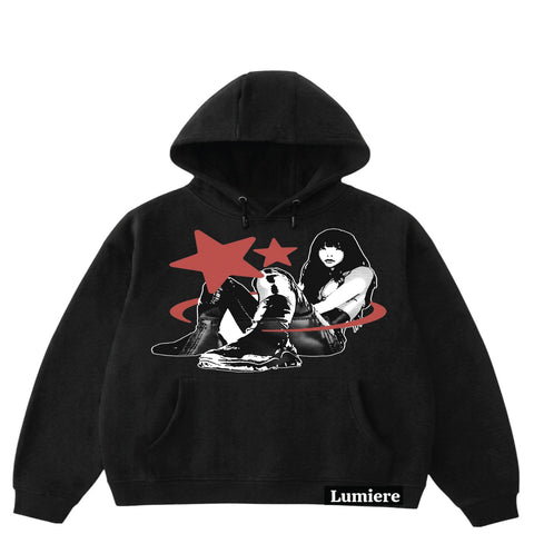 SILENT STAR OVERSIZED HOODIE
