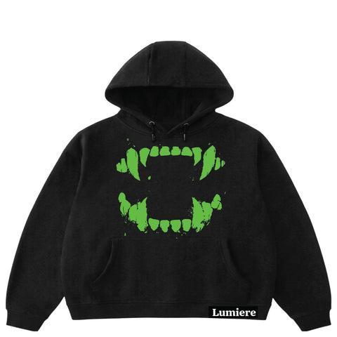 NEON BITE OVERSIZED HOODIE