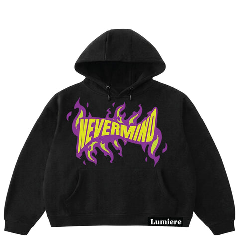 NEVERMIND CORE OVERSIZED HOODIE
