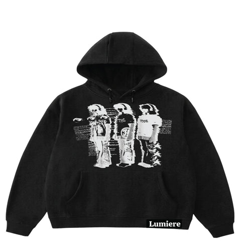 PIXEL CULT OVERSIZED HOODIE