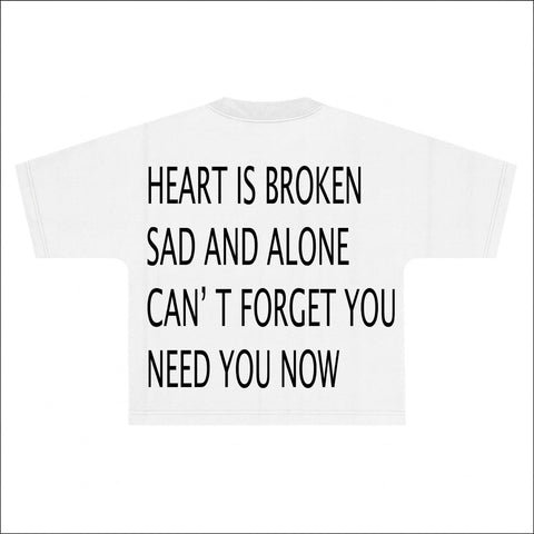 DARK TEAR OVERSIZED TSHIRT