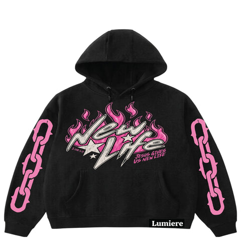 NEW LIFE OVERSIZED HOODIE