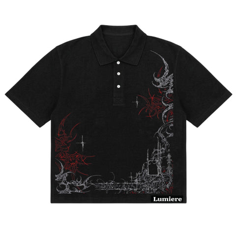 DARK SPARK POLO TSHIRT