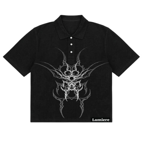 CHROME TOTEM POLO TSHIRT