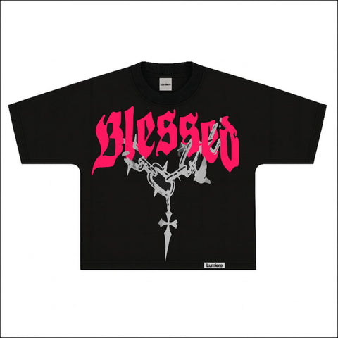 BLESSED STAR OVERSIZED TSHIRT