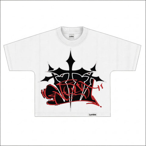 DARK CROSS OVERSIZED TSHIRT
