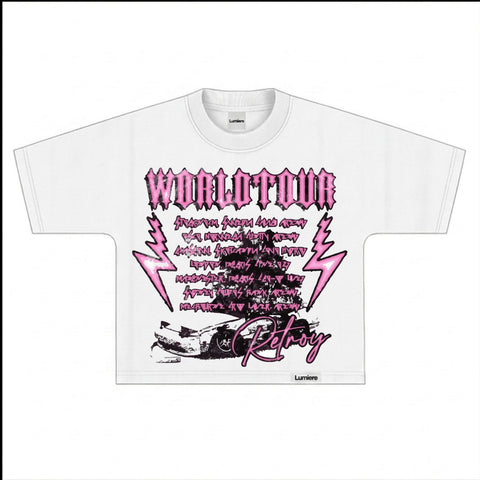 PINK VOLT OVERSIZED TSHIRT